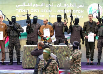 جنگ بندی معاہدہ: حماس نے مزید تین اسرائیلی یرغمالی رہا کر دیے