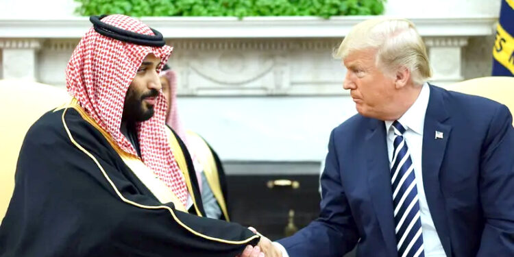 سعودی عرب میں بات چیت شان دار رہی ، ولی عہد حیران کن شخصیت ہیں : ٹرمپ