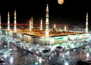 مسجد نبوی میں ایک ہفتے کے  دوران 50 لاکھ سے زائد زائرین کی آمد