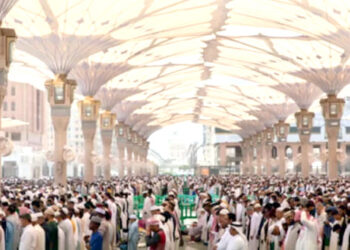 مسجد نبویؐ میں نمازیوں کو بڑی سہولت فراہم کردی گئی