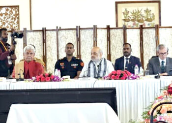 امت شاہ نے جموں کشمیر کی مجموعی سیکورٹی صورتحال کا جائزہ لیا