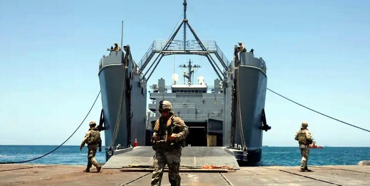 غزہ میں امریکی عارضی بندرگاہ پر 62 امریکی فوجیوں کے زخمی ہونے کا انکشاف