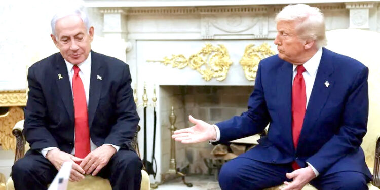 ٹرمپ کا نیتن یاہو کو ایران سے مذاکرات میں رخنہ ڈالنے سے باز رہنے کا مشورہ