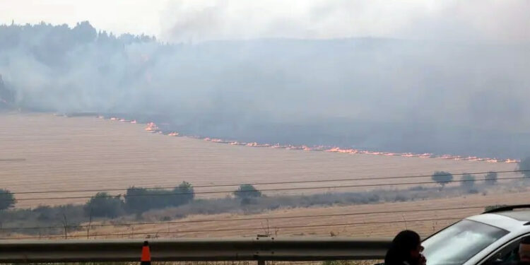 جنگلات کی آگ بے قابو،اسرائیل بے بس،نیتن یاہو کا 13 مشتبہ افراد کوگرفتارکرنے کا دعویٰ