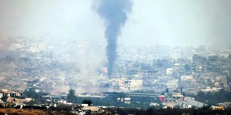 غزہ پر اسرائیلی بم باری جاری، 171 فلسطینی جاں بحق