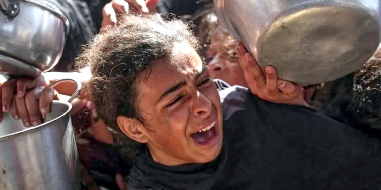 غزہ میں 20 لاکھ فلسطینی بھوکوں مرنے کے قریب ہیں:عالمی ادارہ صحت