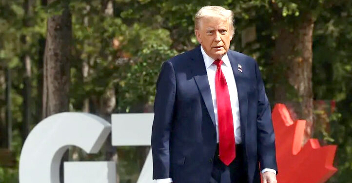 جی 7 ممالک اسرائیل اور ایران کے درمیان کشیدگی کم کرنے پر متفق،امریکی صدر ٹرمپ کا دستخط سے انکار