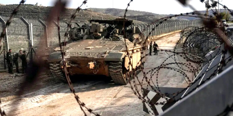 اسرائیل کی جنوبی شام پربمباری، گولان پر راکٹ داغے جانے کا الزام