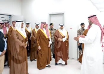 سعودی وزیر داخلہ شہزادہ عبدالعزیز نے حج انتظامات کا جائزہ لیا،میدان عرفات میں فیلڈ ہسپتال کا افتتاح