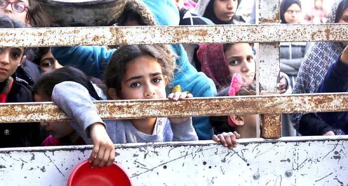 غزہ میں قحط کی صورتحال انتہائی سنگین