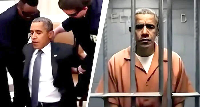 ٹرمپ نے سابق امریکی صدر اوباما کی ہتھکڑیاں پہنے اور جیل میں قید ہونے کی ’ویڈیو‘ شیئر کردی