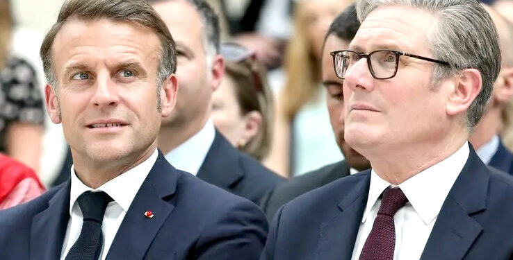 فرانس نے برطانیہ سے فلسطینی ریاست کو مشترکہ طور پر تسلیم کرنے کا مطالبہ کیا