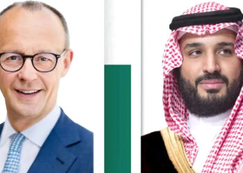 جرمن چانسلر کا سعودی ولی عہد سے ٹیلی فون پر رابطہ