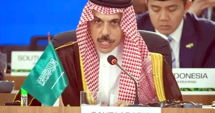 غزہ میں جاری انسانی بحران نظر انداز نہیں کیا جا سکتا: سعودی وزیر خارجہ