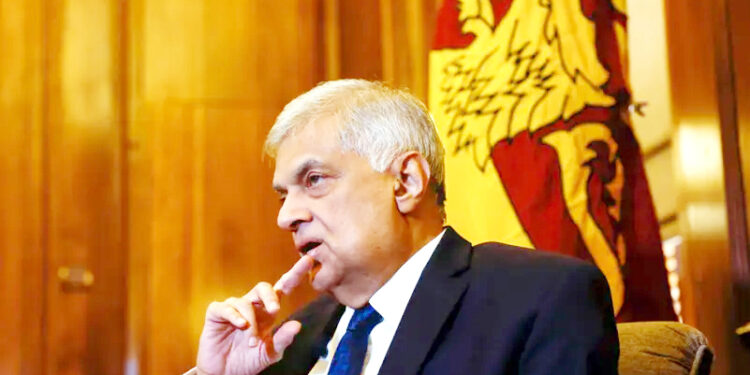 سری لنکا کے سابق صدر رانیل وکرما سنگھے گرفتار