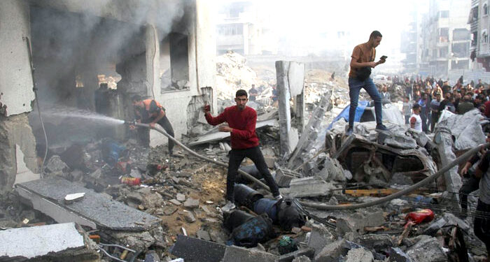 فلسطینیوں پر اسرائیل کی بربریت جاری – فضائی حملوں میں 59 فلسطینی شہید