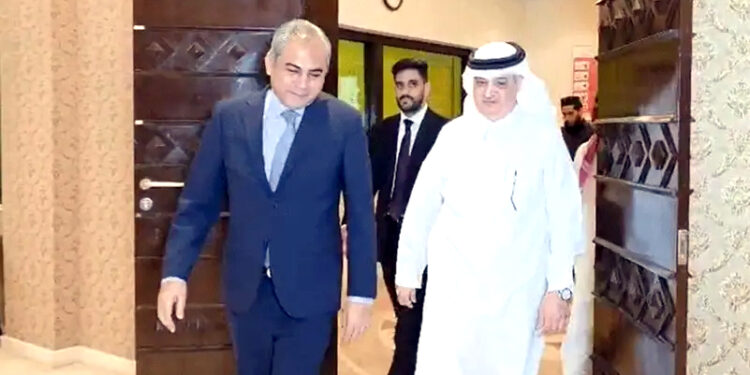 سعودی سفیر سے محسن نقوی کی ملاقات