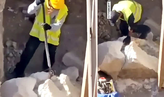 مسجد اقصیٰ میں اسرائیل کی خفیہ کھدائی کی ویڈیو لیک