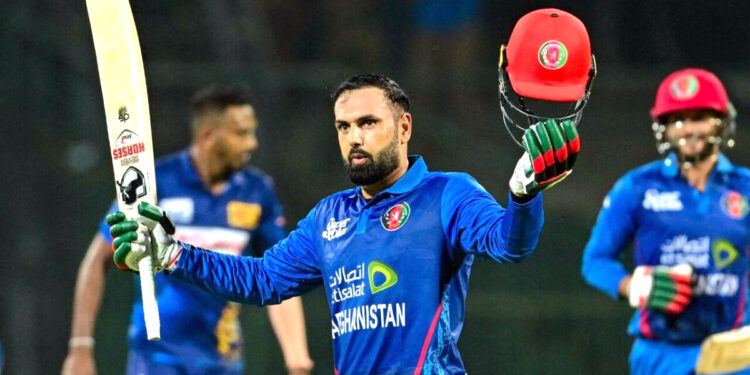 افغانستان کے آل راؤنڈر محمد نبی کی زبردست بیٹنگ، ریکارڈ بنا لیا