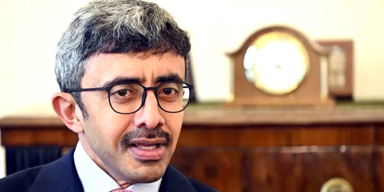 متحدہ عرب امارات کے وزیرِ خارجہ کی نیتن یاہو سے ملاقات: غزہ جنگ کے خاتمے پر زور