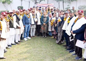 سا بق فوجیوں نے جس حب الوطنی کا مظاہرہ کیا وہ ناقا بل فراموش ہے :ڈی ایم