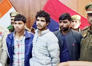 جیولرس کی دکان میں لوٹ کی کوشش کرنے والے تین ملزمان گرفتار
