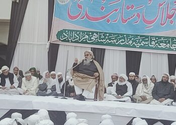 جامعہ قاسمیہ مدرسہ شاہی میں تقریب ختم بخاری شریف و جلسہ دستار بندی میں علماء کے بیانات