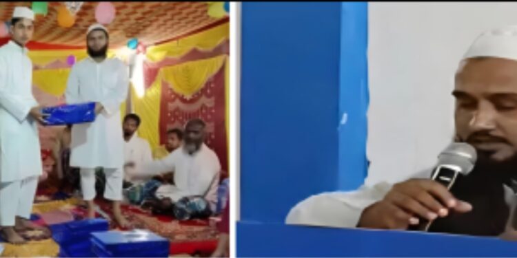 مدرسہ الکتاب والسنہ کرنکیا ارریہ میں تکمیل حفظ قرآن کی باوقارمجلس منعقد