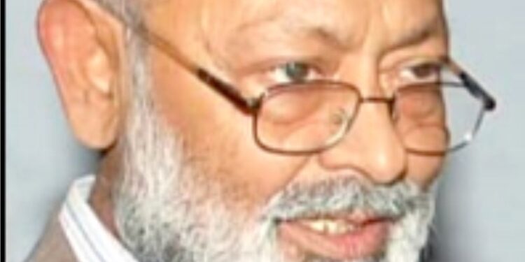 آئی او ایس کے بانی اور ملی کونسل کے سکریٹری جنرل ڈاکٹر محمد منظور عالم کا انتقال