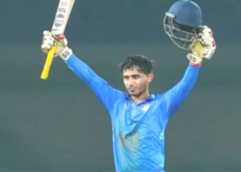 امن موکھڈے نے ایک روزہ کرکٹ میں سب سے تیز ایک ہزاررن کا ریکارڈ برابر کیا