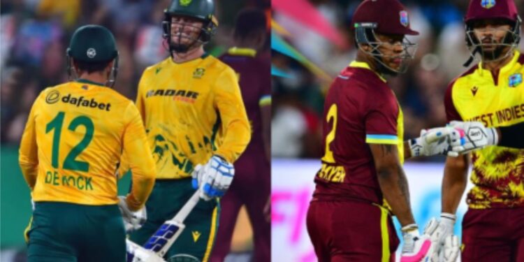 کوئنٹن ڈی کاک کی طوفانی سنچری، جنوبی افریقہ نے ویسٹ انڈیز کے خلاف ٹی 20 سیریز جیت لی