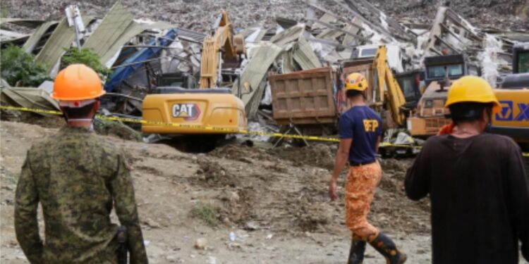 وسطی فلپائن میں لینڈ فل منہدم ہونے سے ہلاکتوں کی تعداد 11 ہو گئی