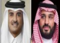 سعودی ولی عہد شہزادہ محمد بن سلمان اور امیر قطر کے درمیان ٹیلی فونک تبادلہ خیال