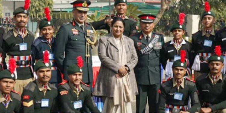 این سی سی نوجوانوں میں نظم و ضبط اور حب الوطنی زیادہ