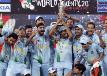 پہلا ٹونٹی ٹونٹی عالمی کپ2007 میں ہندوستان نے جیتا تھا