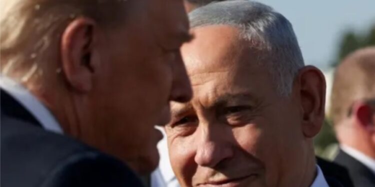 نیتن یاھوکی ٹرمپ سے ملاقات، ٹرمپ کاایران کو ایٹمی ہتھیاروں کے حصول سے روکنے کا عزم