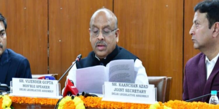 ایک سال مکمل ہونے پراسمبلی اسپیکر نے ودھان سبھا کی کامیابیوں کا ایک جامع اکاؤنٹ پیش کیا