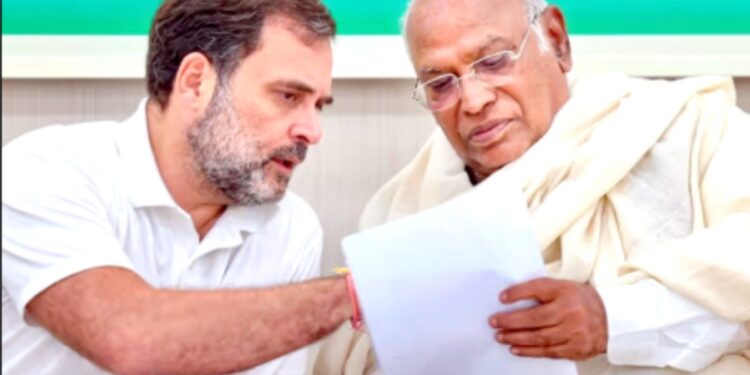 کھڑگے اور راہل گاندھی بھوپال میں  کانگریس کسان ریلی کی قیادت کریں گے