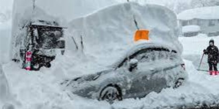 جاپان میں شدید برفباری، 46 افراد ہلاک