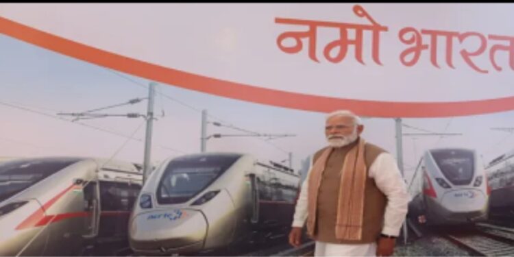 دہلی میرٹھ کوریڈور کا آغاز، سرائے کالے خان سے 82 کلومیٹر کے روٹ پر نمو بھارت چلائے گا