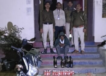 کٹیہار میں 154.700 لیٹر شراب کے ساتھ 6 گرفتار