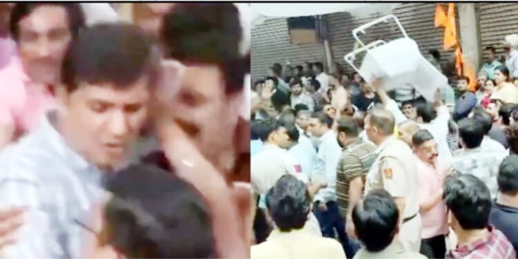 پالم آتشزدگی معاملہ، بی جے پی اور ’آپ‘ میں ہاتھا پائی