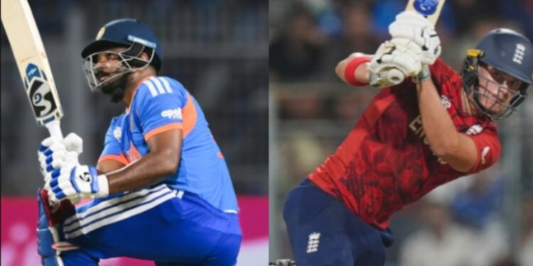 ہندوستان اور انگلینڈ کے مابین سیمی فائنل میں چھکوں کی بارش