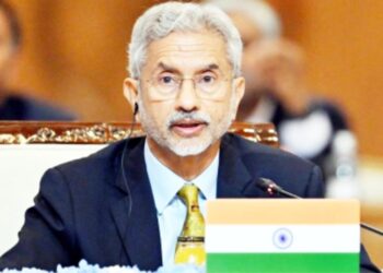 وزیر خارجہ جے شنکر کی فرانسیسی  صدر میکرون سے ملاقات
