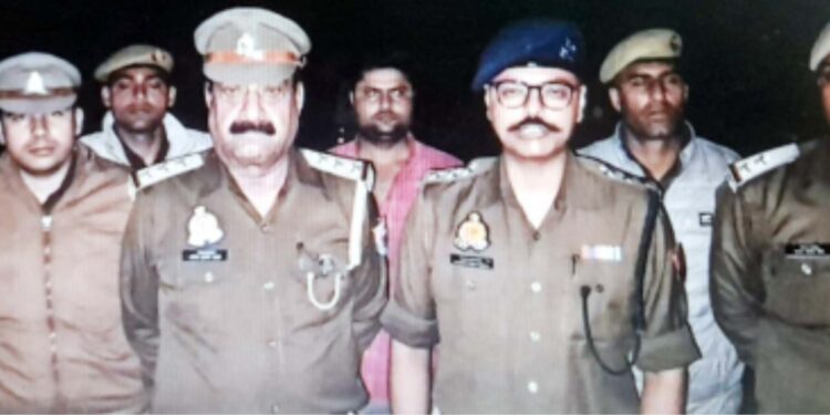 انل بھاٹی قتل معا ملے میں فرار با ئک سوار بد معاش پولیس مڈبھیڑ میں گرفتار