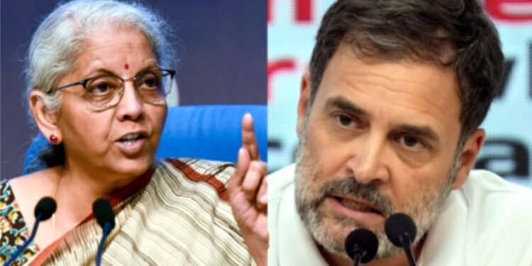 فوجیوں کے مسائل پر راہل گاندھی نے سیتارمن کو خط لکھا