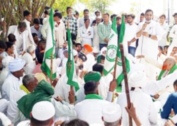 کسانوں کو احتجاج کا حق،بی جے پی حکومت کسانوں کا استحصال بند کرے: ایم ایل اے آفتاب احمد