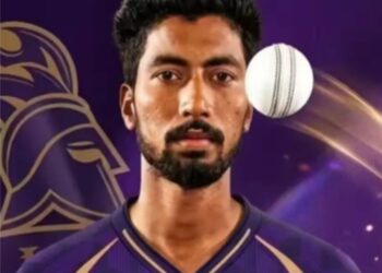 کے کے آر آکاش دیپ کی جگہ تیز گیند باز سوربھ دوبے کو شامل کرے گی