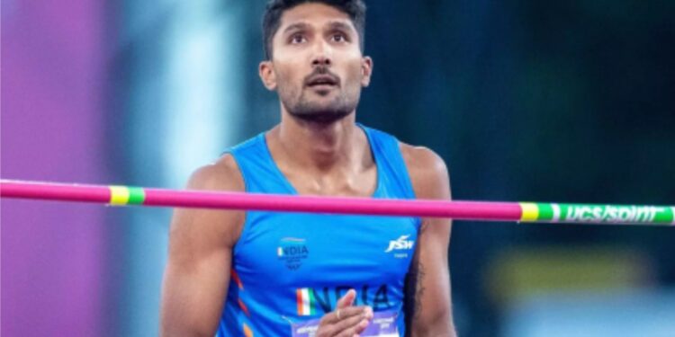 تیجسون شنکر نے ڈیوڈ نوبل ریلے 2026 ایتھلیٹکس میٹ میں بہترین اسکور کے ساتھ جیت درج کی