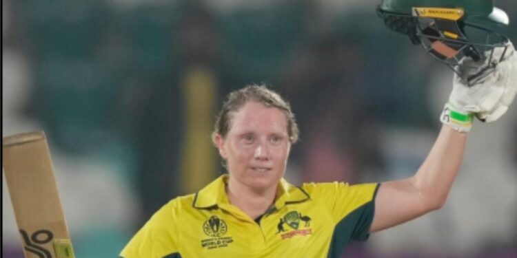 الیسا ہیلی کی آخری ایک روزہ بین الاقوامی میچ میں سنچری